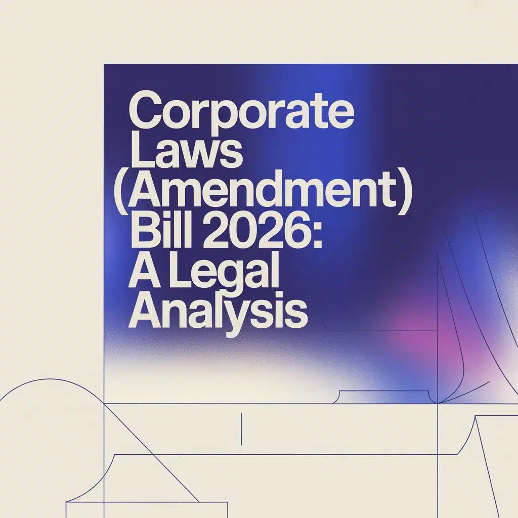 Corporate Laws (Amendment) Bill 2026 A Legal Analysis