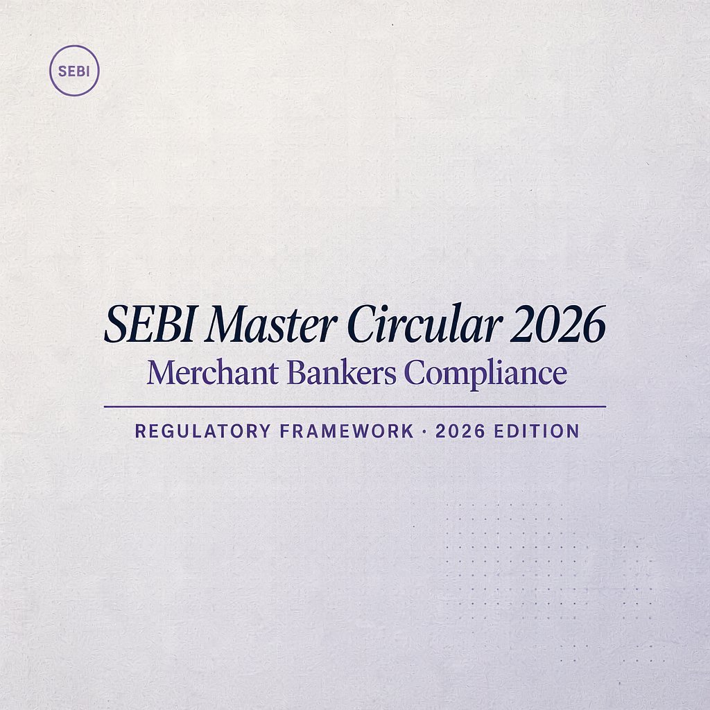 SEBI Master Circular 2026 Merchant Bankers Compliance