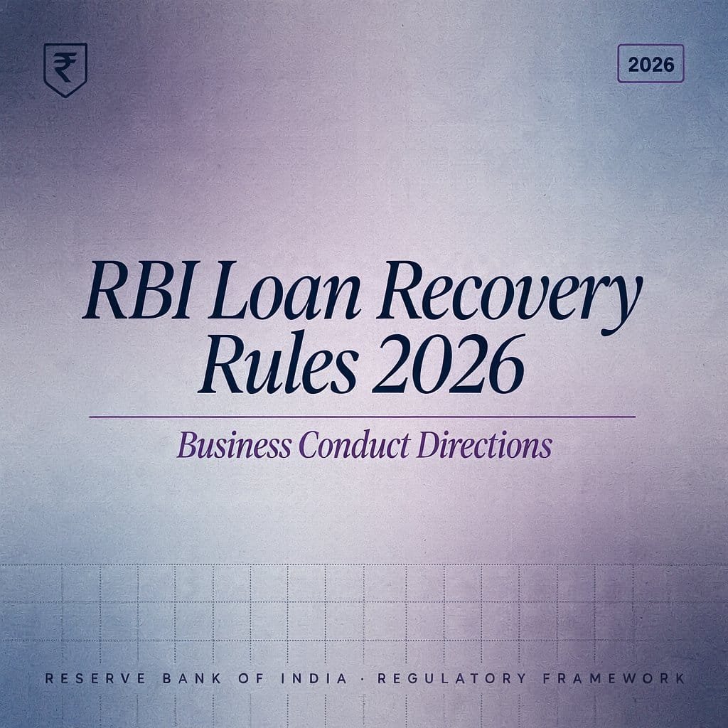 RBI Loan Recovery Rules 2026 Business Conduct Directions